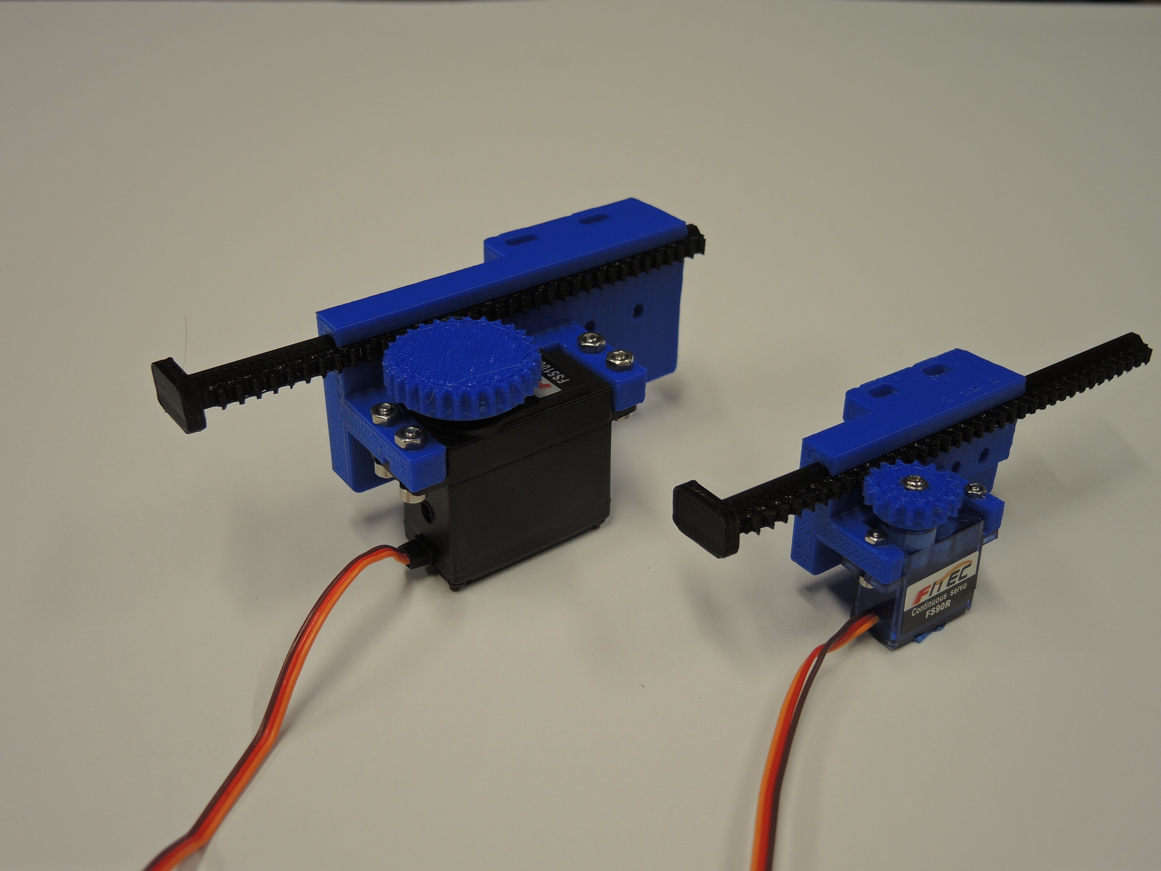 Free STL file Linear Servo Actuators・3D printing template to download・Cults